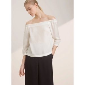 Aritzia - Babaton Rodrigo Blouse - Cream - Size XS